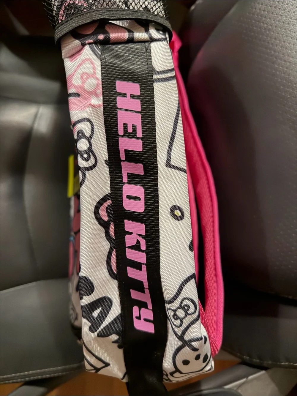 Hello Kitty Pink and White Kids Backpack with Graphic Front